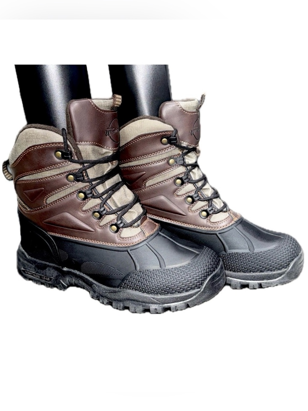 🥾❄️ VINTAGE 1948 WEATHERPROOF‎ Clint Insulated Snow Hiking Boots Men’s 9M